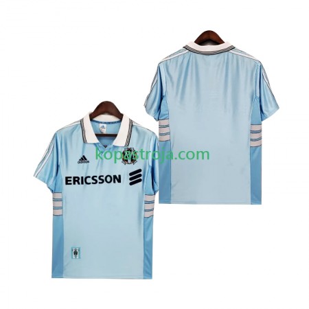 Billiga Fotbollströjor Olympique de Marseille 1999 Retro Borta tröja 1998 Kortärmad